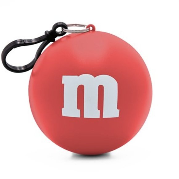 NEW M&M's Red Rain Poncho Ball One Size - Picture 1 of 11